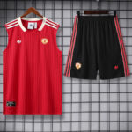 25-26 Man Utd Red Tank top and shorts suit