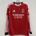25-26 Benfica Home Long Sleeve Soccer Jersey (长袖)