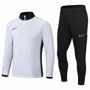 2025 NK White Half Pull Tracksuit #08 (半拉链)