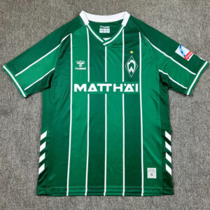 25-26 Werder Bremen Home Fans Soccer Jersey