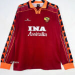 1998-1999 Roma Home Long Sleeve Retro Soccer Jersey (长袖)
