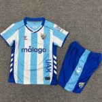 25-26 Malaga Home Kids Soccer Jersey