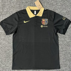 24-25 BAR Black Polo Short Sleeve