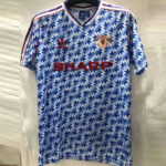 1990-1992 Man Utd Away Retro Soccer Jersey