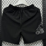 D701 AD Black Casual Short Pants