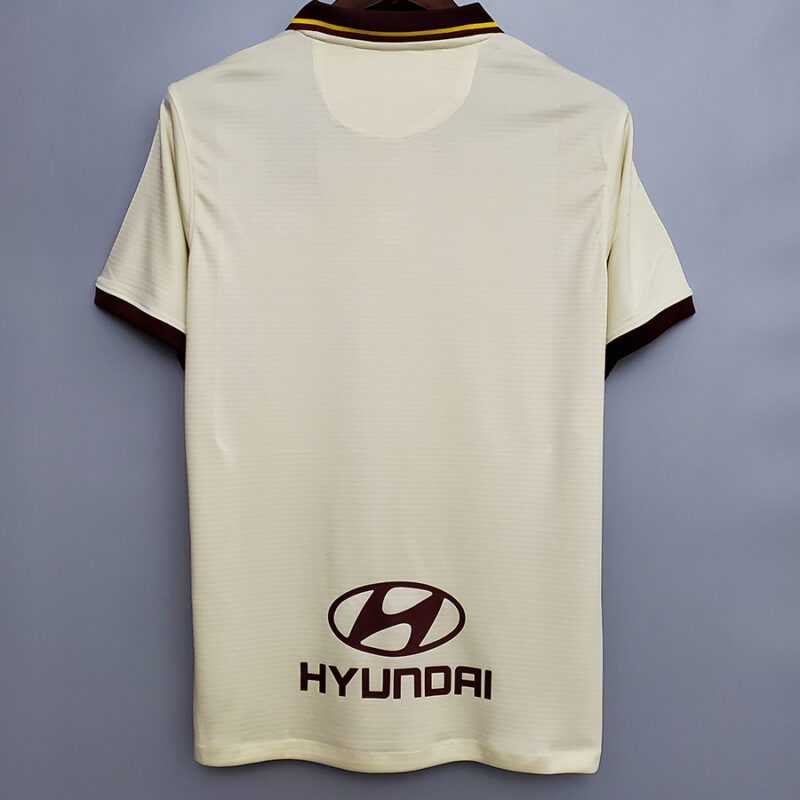 20-21 Roma Away Retro Soccer Jersey - Image 3
