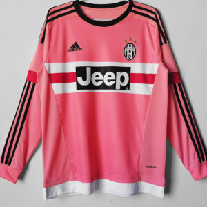 2015-2016 JUV Away Retro Long Sleeve Soccer Jersey (长袖)