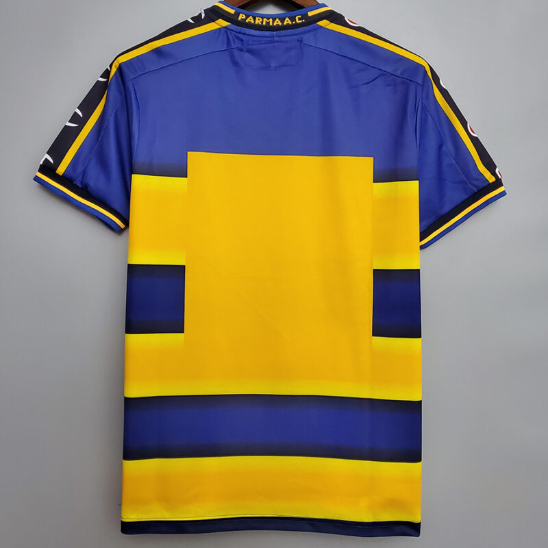 2001-2002 Parma Home Retro Soccer Jersey - Image 2