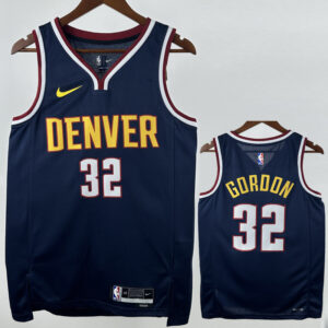 22-23 Nuggets GORDON #32 Royal blue Top Quality Hot Pressing NBA Jersey