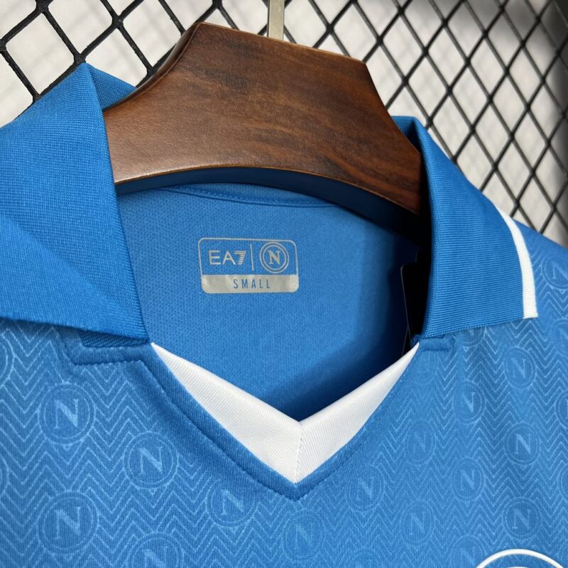 24-25 Napoli Home CAMPIONI D'ITALIA &4 SORGESANA Fans Soccer Jersey - Image 7