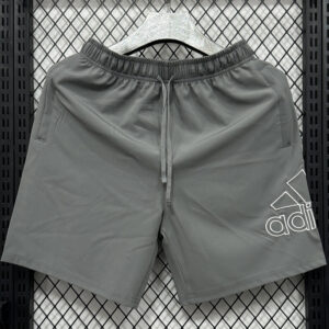 D701 AD Grey Casual Short Pants
