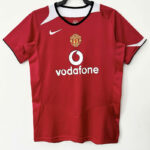 2005-2006 Man Utd Home Retro Soccer Jersey