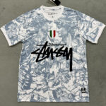 24-25 Italy Grey White Special Edition Fans Soccer Jersey (Print Personalized AD)