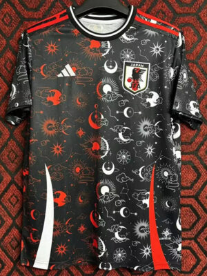 24-25 Japan Black Grey Special Edition Fans Training Shirts (日月星辰)