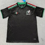 25-26 Mexico Black Training Shirts (三色叶)