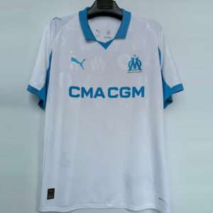 25-26 Marseille Home 1:1 Fans Soccer Jersey