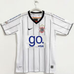 2009 Corinthians Home Retro Soccer Jersey