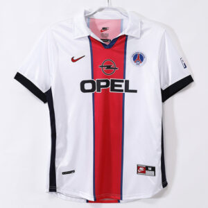 1998-1999 PSG Paris Away Retro Soccer Jersey