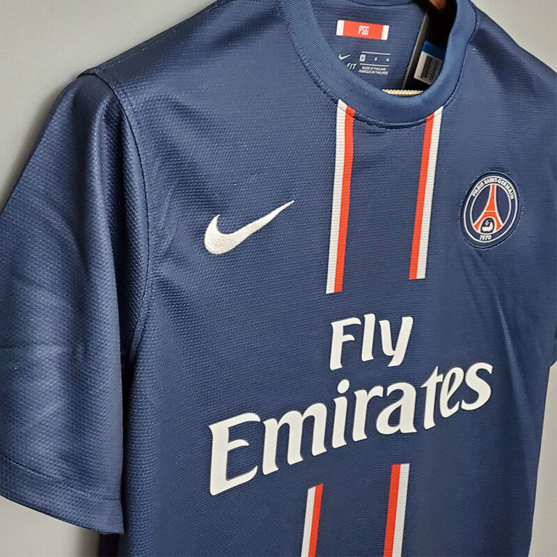 2012-2013 PSG Paris Home Retro Soccer Jersey - Image 3