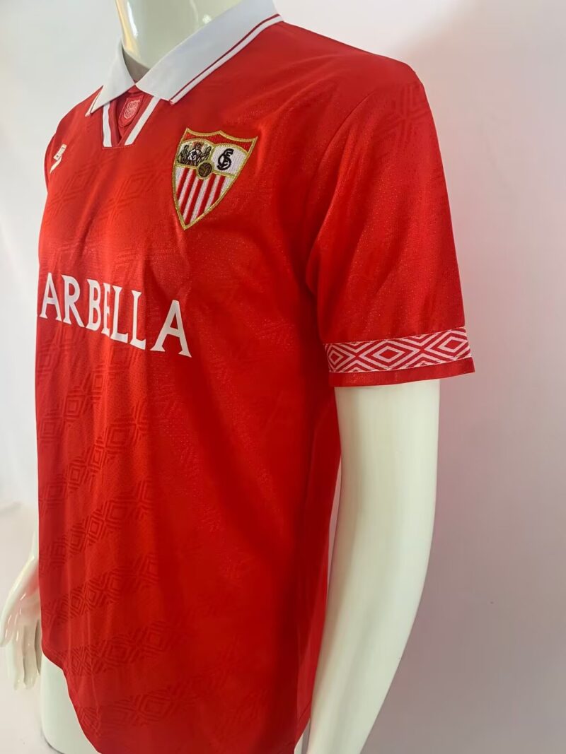 1994-1996 Sevilla Away Retro Soccer Jersey - Image 6