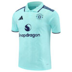 25-26 Man Utd Light blue Polo Short Sleeve