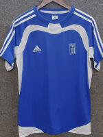 2004 Greece Home Retro Soccer Jersey
