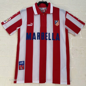 1997-1998 ATM Home Retro Soccer Jersey (带章)