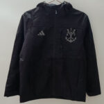 24-25 Flamengo Black Windbreaker