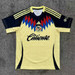 25-26 Club America Light Yellow Training shirts (浅黄)