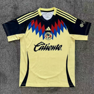 25-26 Club America Light Yellow Training shirts (浅黄)