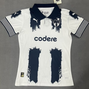 2025 Monterrey White Women Soccer Jersey (女)