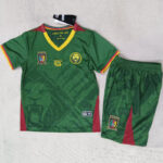 25-26 Cameroon Home Kids Soccer Jersey