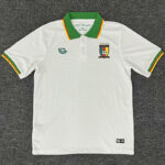 25-26 Cameroon White Polo Short Sleeve (有领)