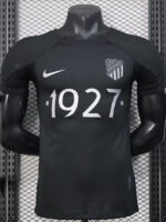 2025 Ittihad Black Special Edition Player Version Training shirts (白广告)