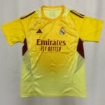 25-26 RMA Yellow GoalKeeper Soccer Jersey