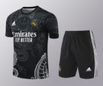 24-25 RMA Black Training Short Suit #龙