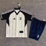 25-26 JUV White Casual Edition Kids Baseball Jersey