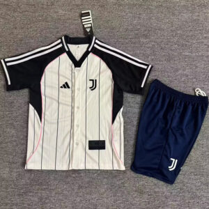 25-26 JUV White Casual Edition Kids Baseball Jersey