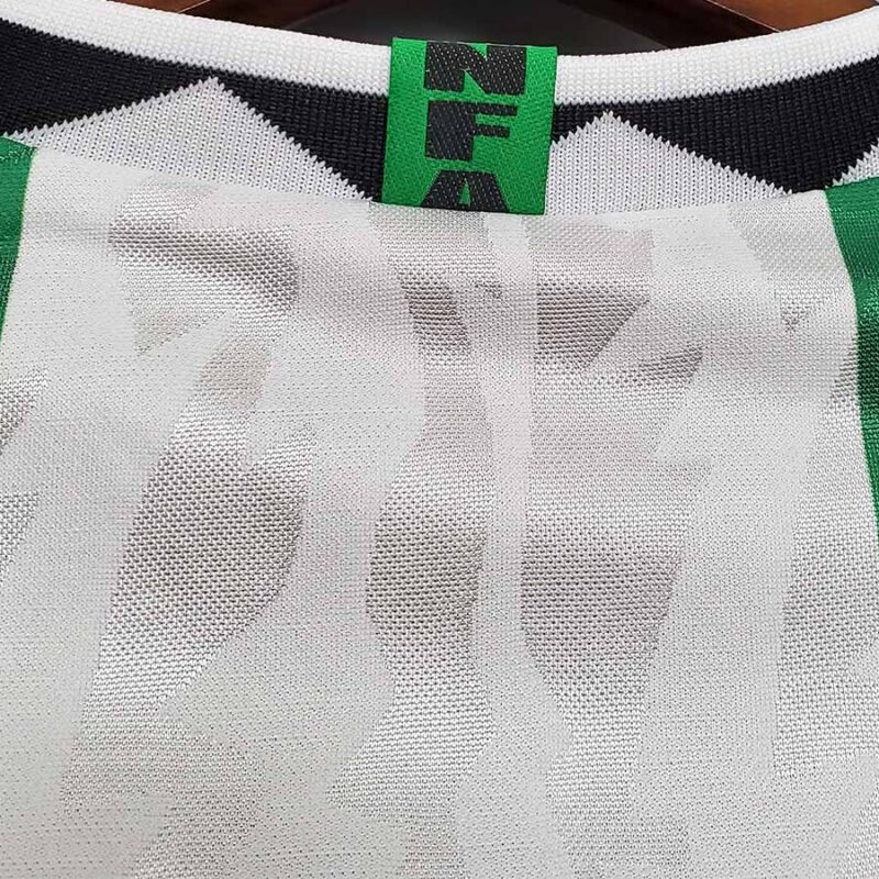 1996 Nigeria Home Retro Soccer Jersey - Image 6