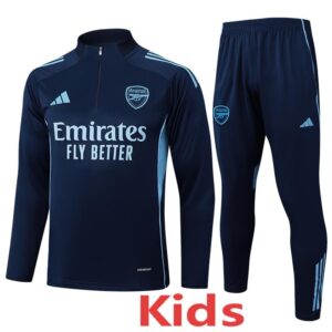 25-26 ARS Royal blue Kids Half Pull Tracksuit #E2527(童装)(半拉链)