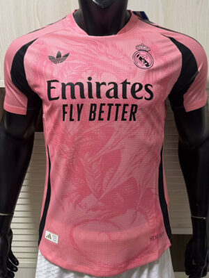 25-26 RMA Pink Special Edition Player Version Soccer Jersey (三叶草龙)