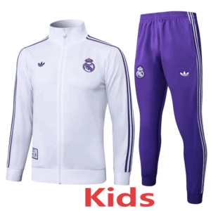 25-26 RMA White Kids Jacket Tracksuit #E2558(童装)