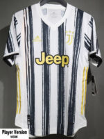 2020-2021 JUV Home Player Version 球员 Retro Soccer Jersey